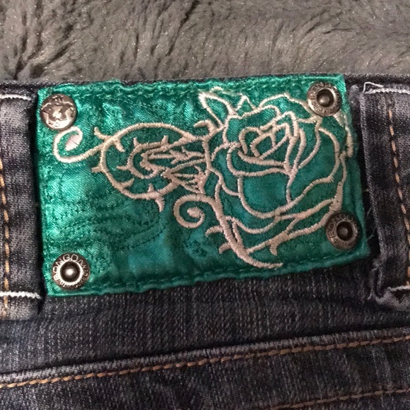 BONGO Knee-length black denim jeans - Picture 4 of 4